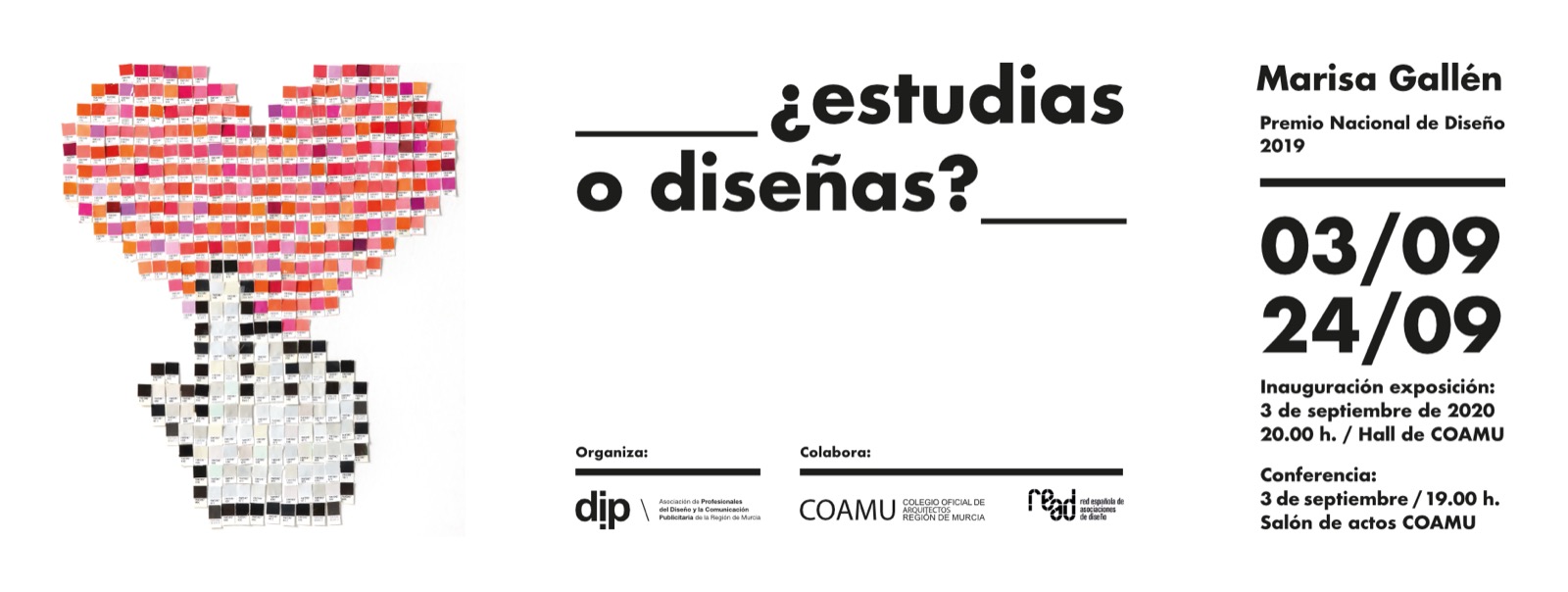 ¿estudias o diseñas? Marisa Gallén, el 3 de septiembre en Murcia